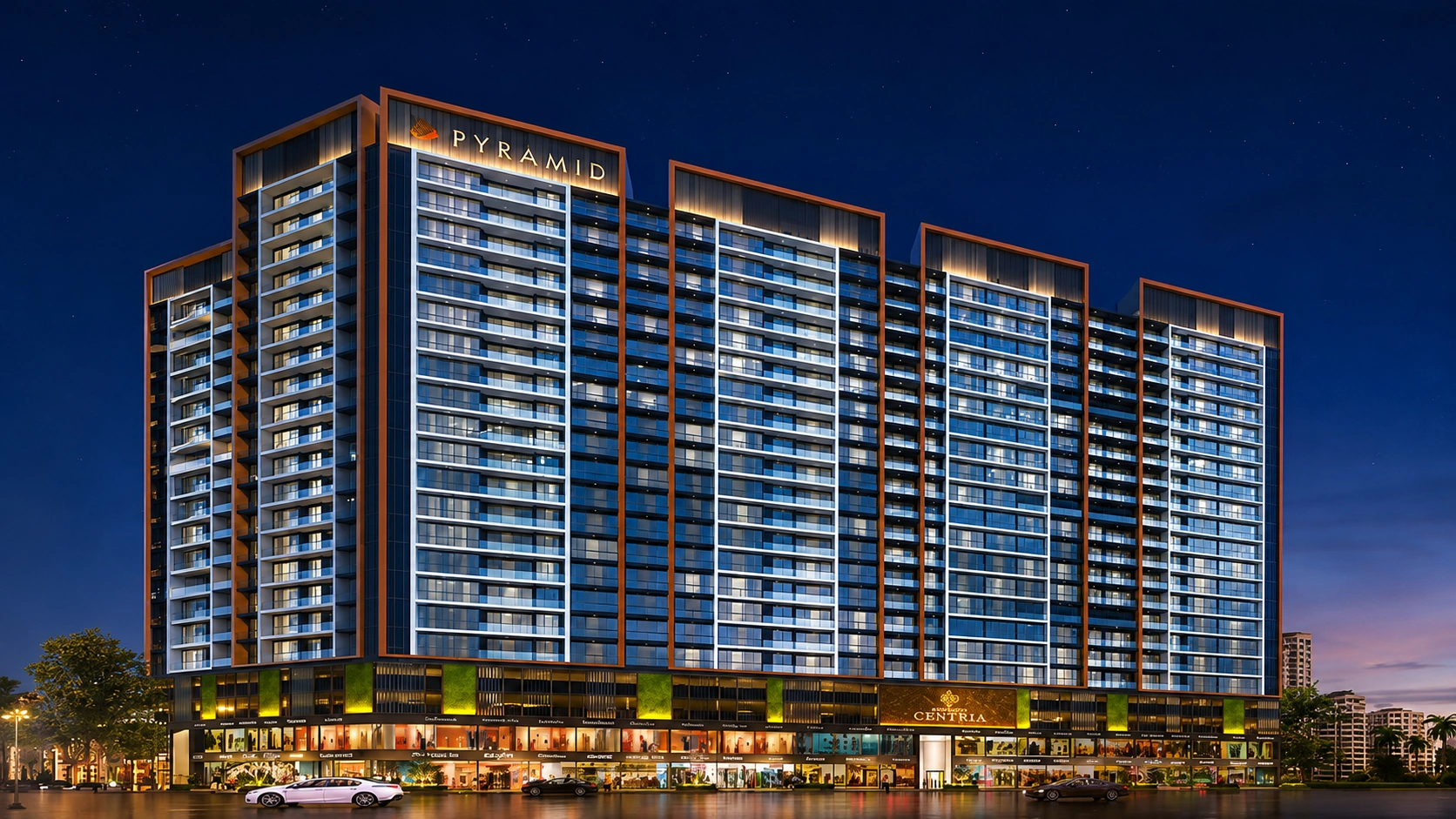 Pyramid Centria Nerul – amenities